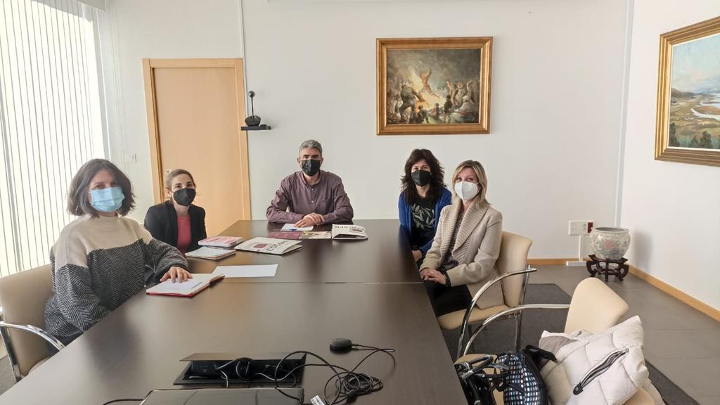 COGAMI e o Alcalde da Guarda valoran o servizo de emprego que presta COGAMI neste concello