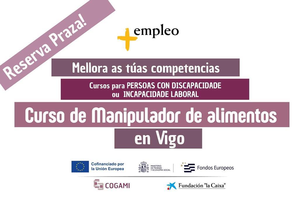 Vigo: Curso de Manipulador/a de alimentos