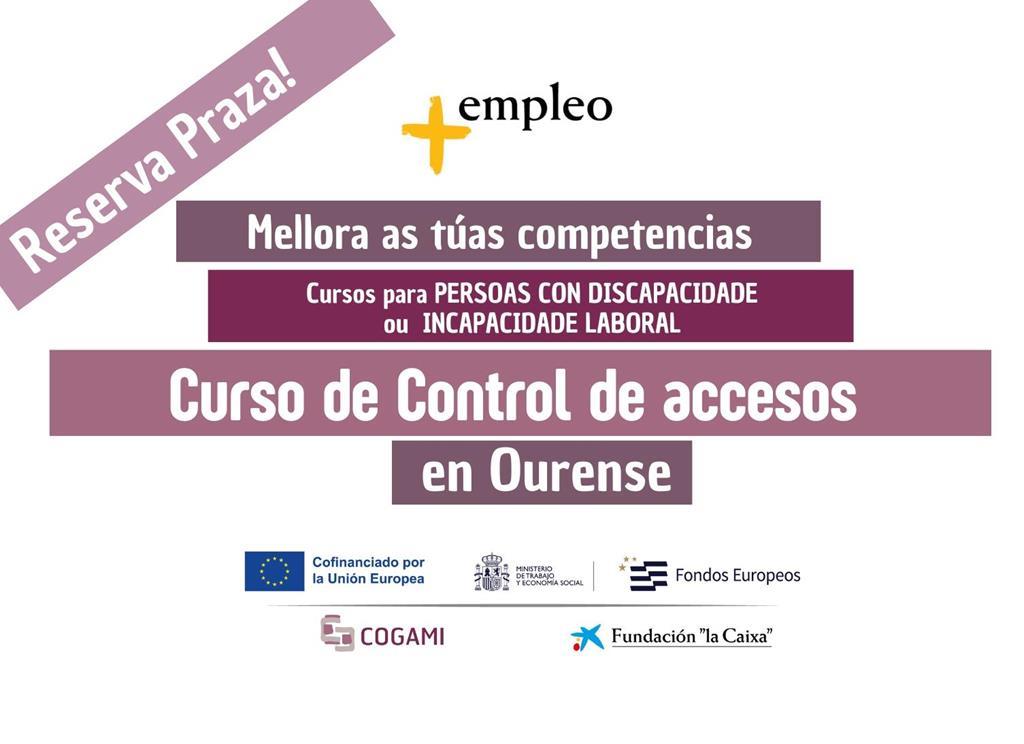 Ourense:  Curso de Control de accesos