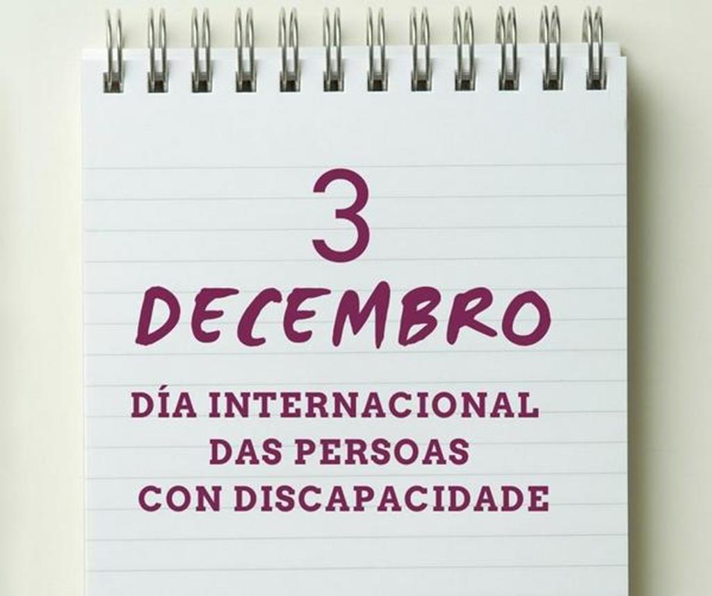 Manifesto 3 de decembro Día Internacional das Persoas con Discapacidade