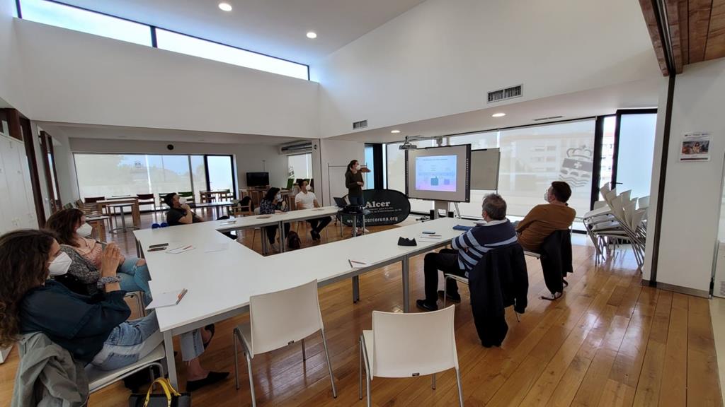 A Federación Alcer Galicia impartiu obradoiros sobre a adaptación da diálise á vida diaria e nutrición