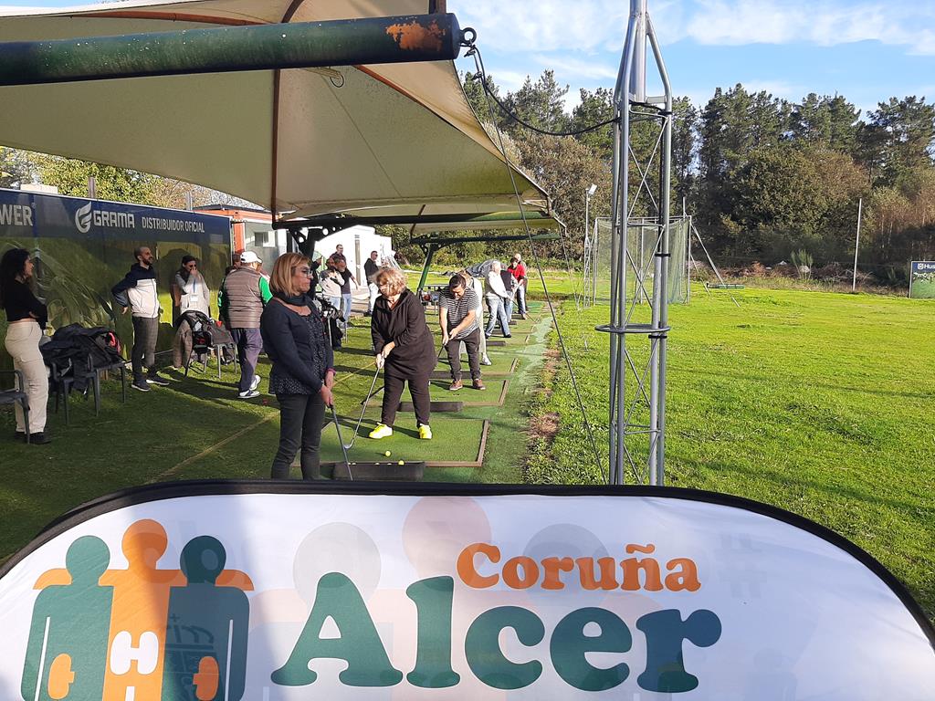Éxito de participación no torneo de golf desenvolvido por Alcer Coruña a favor da doazón de órganos