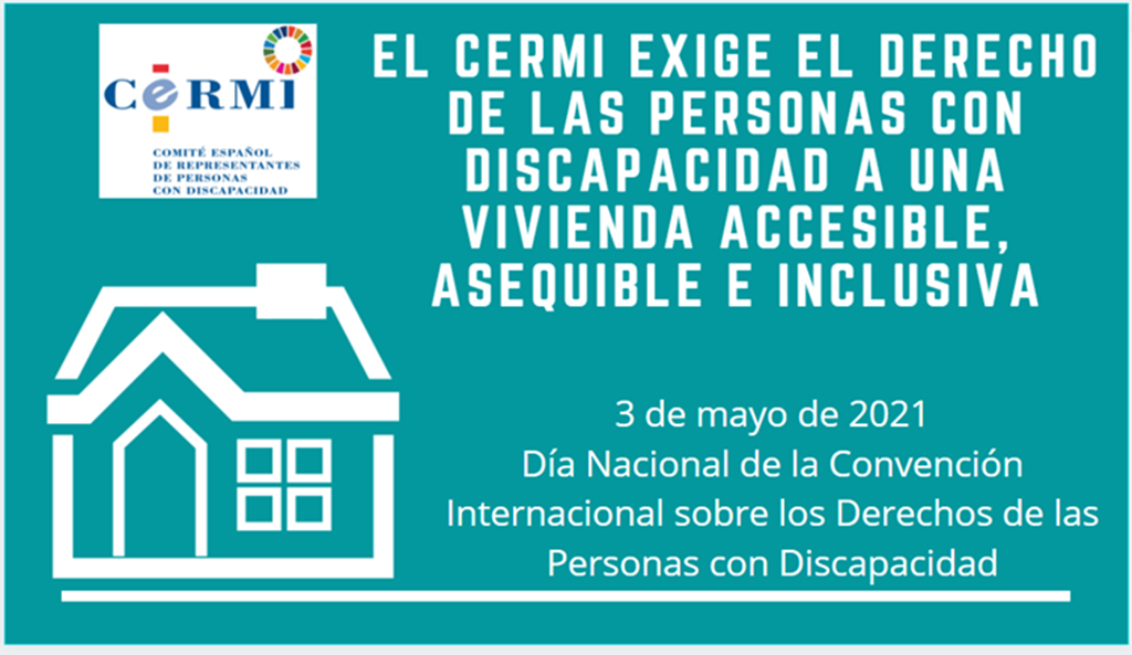 O Cermi exixe o dereito das persoas con discapacidade a unha vivenda accesible e inclusiva