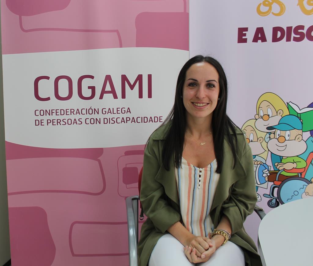 Silvia Lado, voluntaria de COGAMI: “Con moi pouquiño chegas a facer moito”