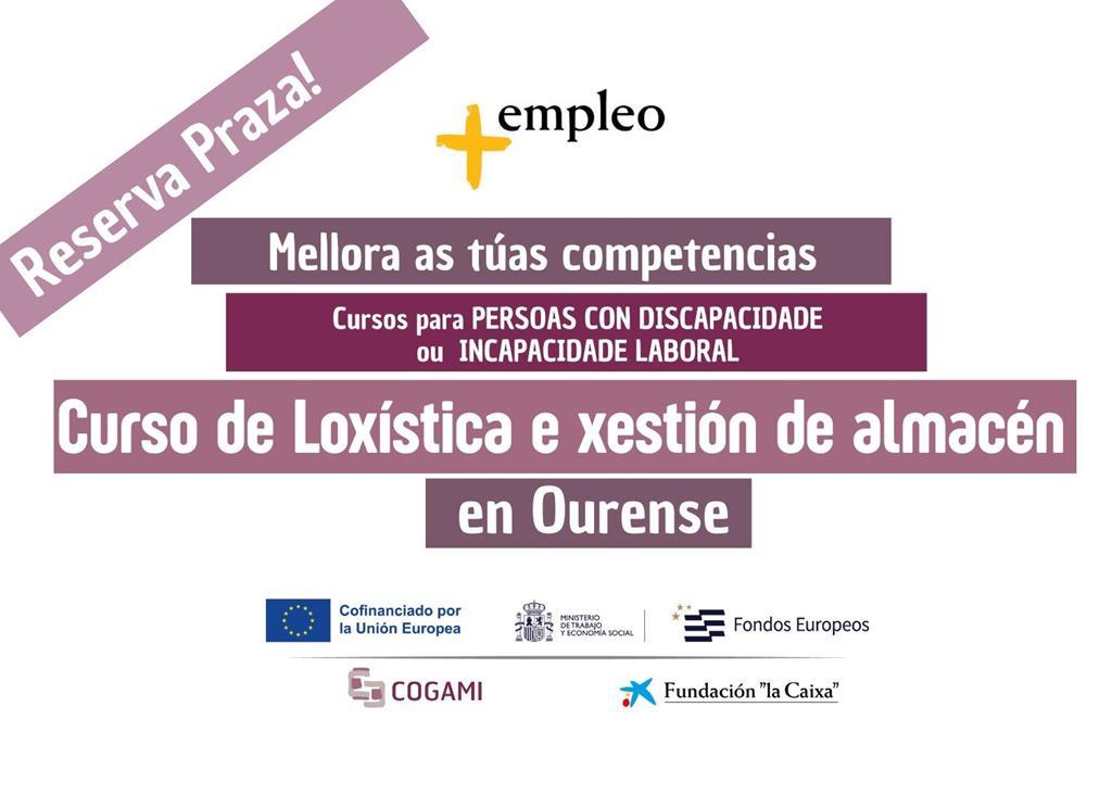 Ourense: Curso de Logística y gestión de almacén