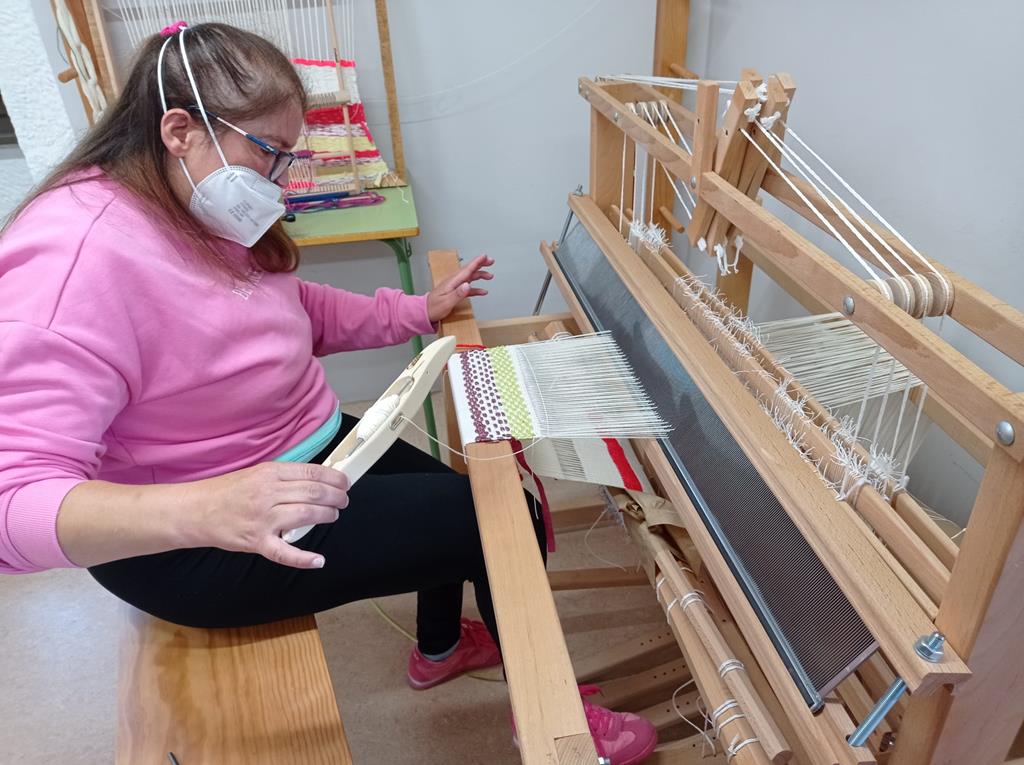 O centro de COGAMI en Medelo participa na Semana Europea da Artesanía con xornadas de portas abertas