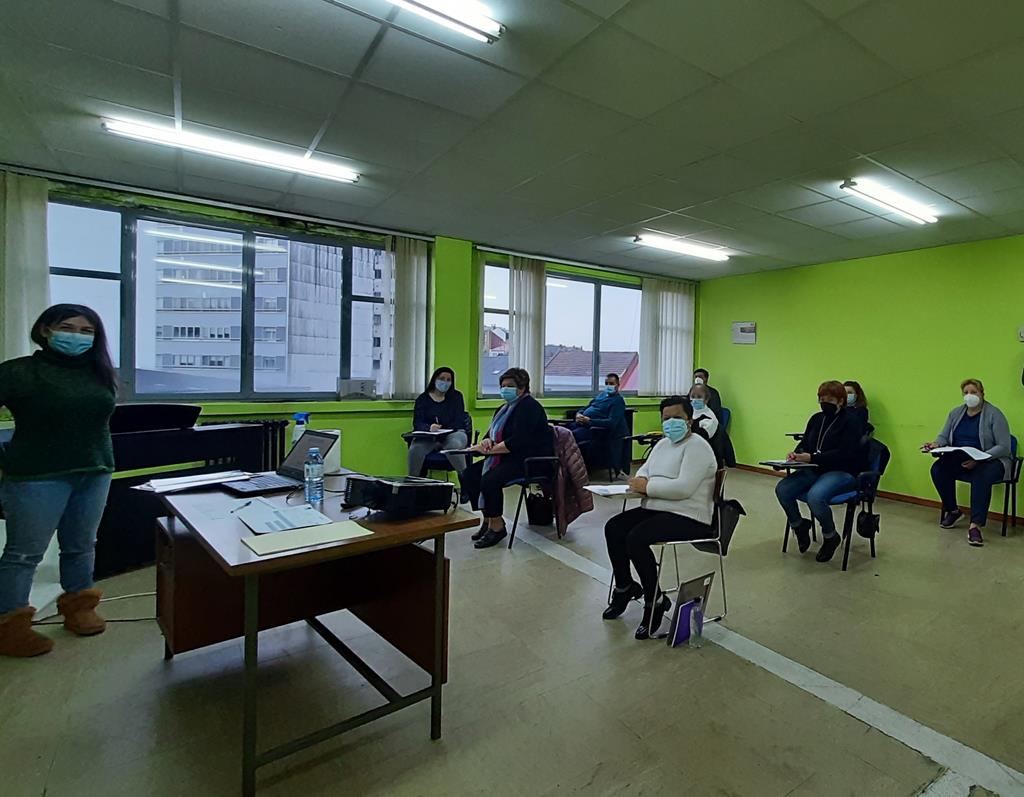 COGAMI inicia en A Estrada curso de limpeza en hospitais no que se forman persoas con discapacidade