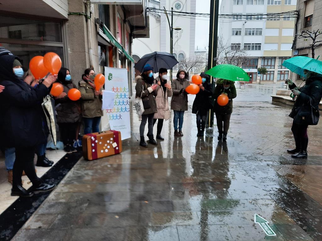 Baixo o lema voluntari-ON 2020 a Rede Lucense de voluntariado de Lugo sae á rúa