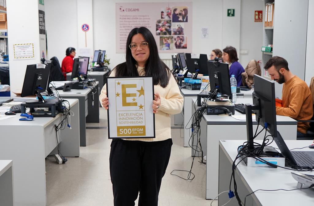 COGAMI obtén o Selo EFQM 500 pola súa estratexia centrada na excelencia, innovación e sostibilidade