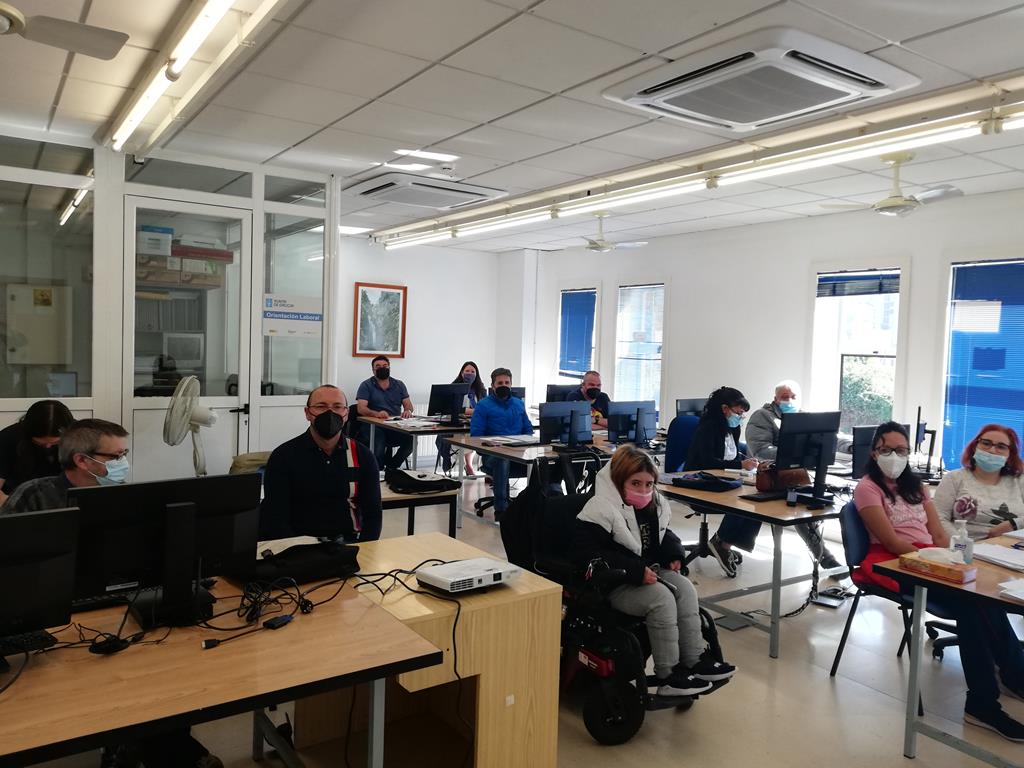 COGAMI inicia curso de competencia lingua galega N2 dirixido a persoas con discapacidade de Ourense