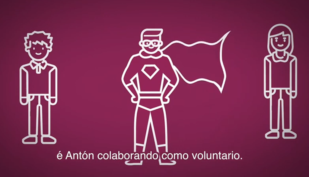 O 80% das persoas que conforman a bolsa de voluntariado de COGAMI ten discapacidade