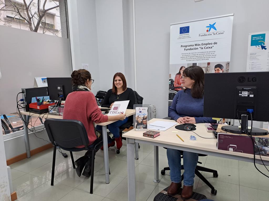 Traballando a metade de participantes do programa de inserción laboral Máis Emprego que desenvolve COGAMI