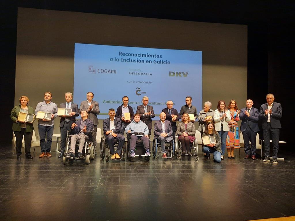 Fundación Integralia DKV e COGAMI celebran os Recoñecementos á Inclusión en Galicia