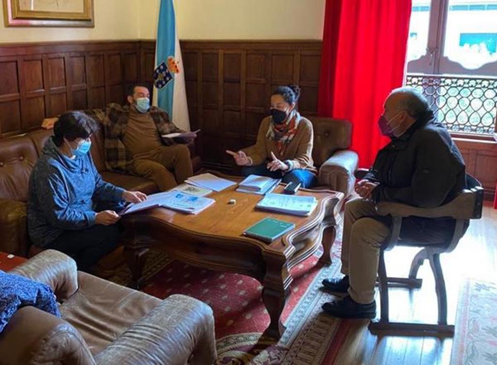 A Federación COGAMI Lugo e a entidade A Mariña COGAMI reúnense co Concello de Ribadeo
