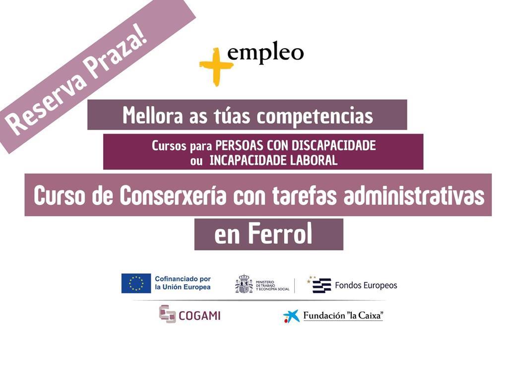 Ferrol: Curso de Conserjería con tareas administrativas